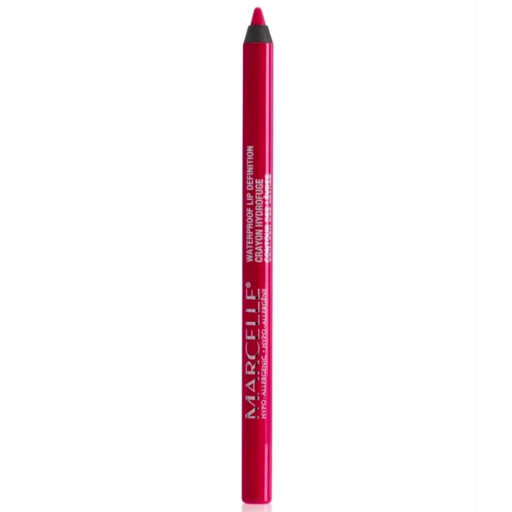 Marcelle Waterproof Lip Liner Pencil — Scarlett Red Hypoallergenic Long-Lasting